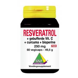 Resveratrol curcuma gebufferd vit C bioperine puur