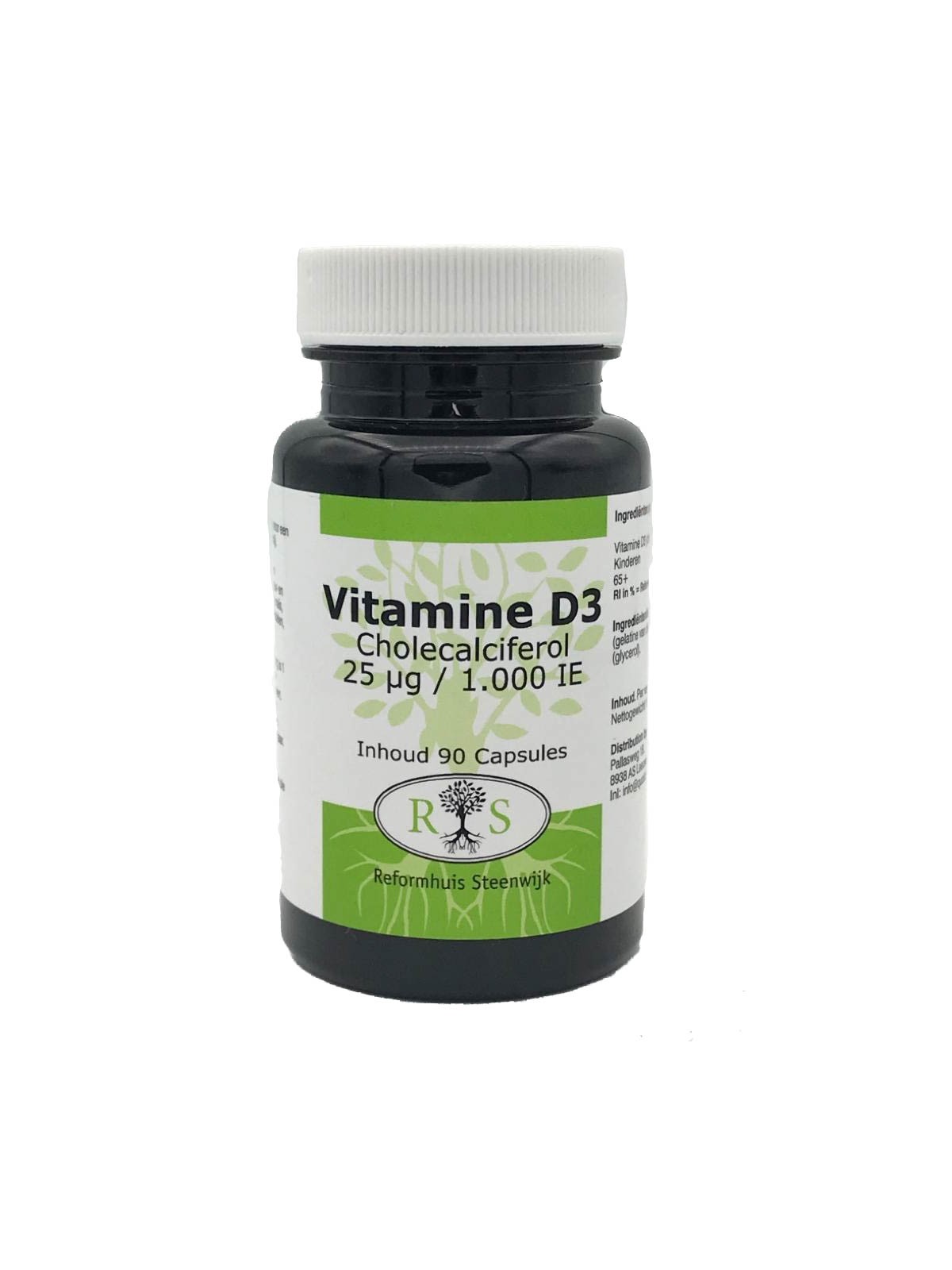 Vitamine D3 Cholecalciferol 25 ug / 1000 IE 90 caps