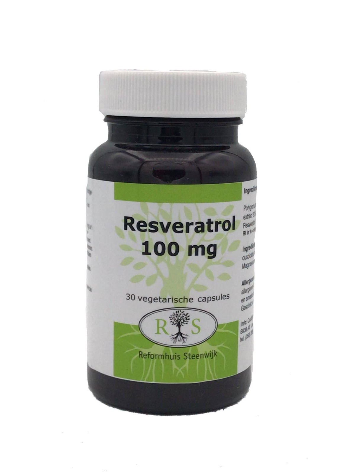 Reformhuis Steenwijk Resveratrol 100 mg 30 caps