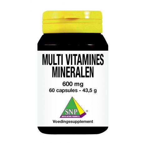 Multi vitamines mineralen