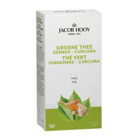 Groene thee gember curcuma thee