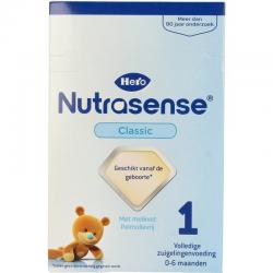 Nutrasense zuigelingenmelk 1 (0-6mnd)