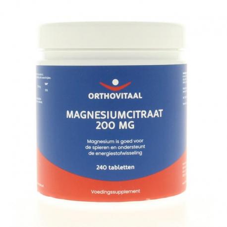 Magnesium citraat 200mg