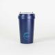 Rice husk travel cup midnight