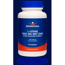 L-Lysine 1000mg met zink