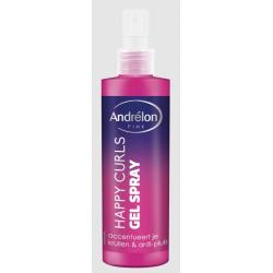 Pink gelspray happy curls