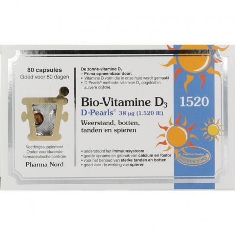 Bio vitamine D3 38mcg