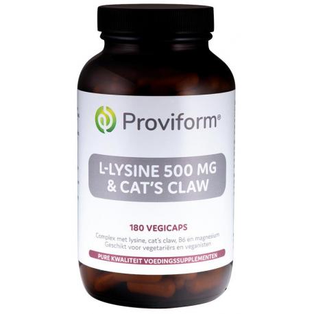 L-Lysine 500mg & cat's claw